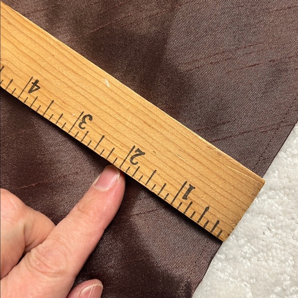 Jessica Howard brown floor-length evening dress shoulder straps flare skirt 14 - Picture 12 of 15